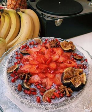 Bavarois cru Fruit Rouge at Jûsu in Angers