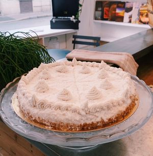 Tarte au citron crue at Jûsu in Angers