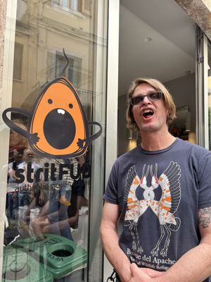   at stritFUD in Taormina