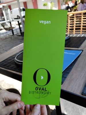 Ask for the vegan menu at Ovàl in Thessaloniki