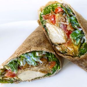 Vegan Clubhouse Wrap  at Fresh on Sunset in West Hollywood
