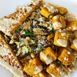 Tiger Bowl at Fresh on Sunset in West Hollywood