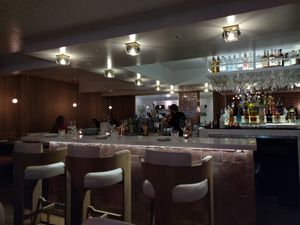 The bar at Fresh on Sunset in West Hollywood