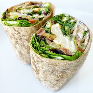 Vegan Clubhouse Wrap  at Fresh on Sunset in West Hollywood