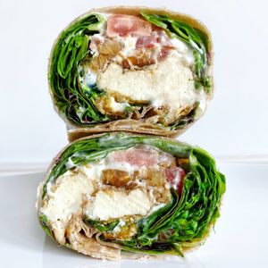 Vegan Clubhouse Wrap  at Fresh on Sunset in West Hollywood