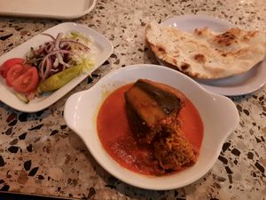 Stuffed aubergine at Zaytoon at Zaytoon - Temple Bar in Dublin