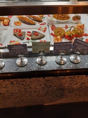 Vegan options at Zaytoon - Temple Bar in Dublin