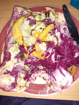 Vegan shish at Zaytoon - Temple Bar in Dublin