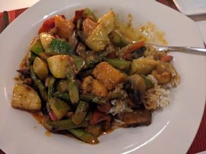 Curry at Lamoraga in Naples