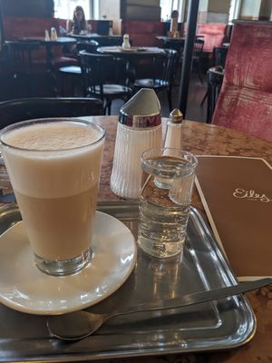  at Café Eiles in Vienna