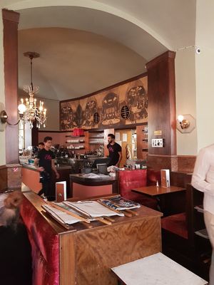 Bar.. at Café Eiles in Vienna