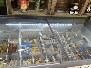 So many frozen vegan goodies  at deVeggie in Vilafranca Del Penedes