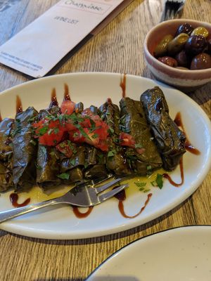 Dolmades at Chamisse in London