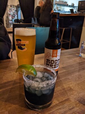 Yummy cocktails! at Rise Above Pizza & Wings in Hamilton