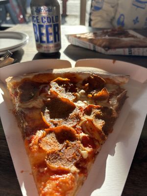 Pepperoni pizza   at Rise Above Pizza & Wings in Hamilton