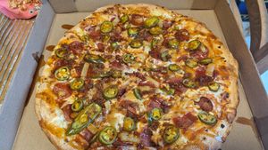 Killer Pineapple at Rise Above Pizza & Wings in Hamilton