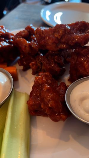 Bbq wings   at Rise Above Pizza & Wings in Hamilton