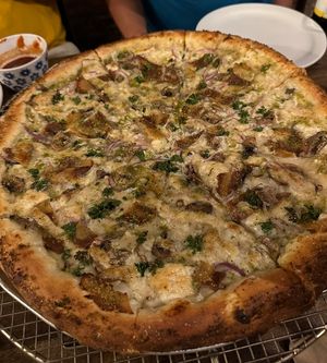 Carbonara  at Rise Above Pizza & Wings in Hamilton