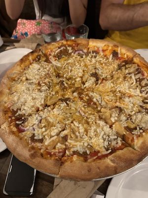 Loaded pineapplee  at Rise Above Pizza & Wings in Hamilton