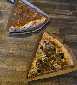 The best pizza, always  at Rise Above Pizza & Wings in Hamilton