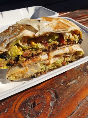 Vegan Crunchwrap  at Toasty in Bend