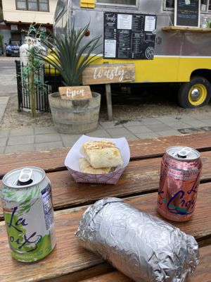 Nacho Crunchwrap and breakfast burrito!  at Toasty in Bend