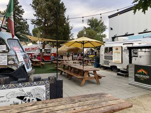 Shared location with picnic tables   at Toasty in Bend