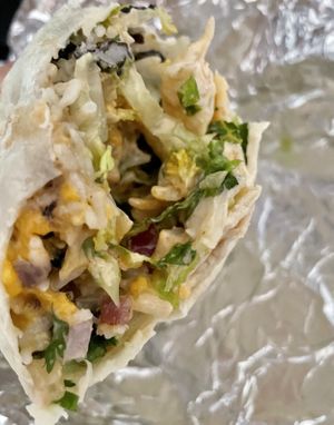Fresca burrito   at Toasty in Bend
