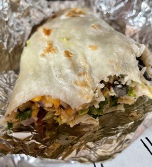 Fresca burrito   at Toasty in Bend