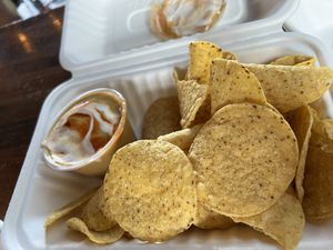 Side of chips 😍  at Toasty in Bend