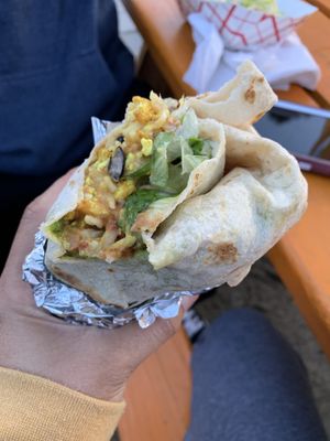 Special: Mountain Burrito   at Toasty in Bend