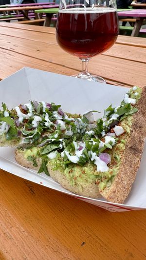 Chili Lime Avocado toast   at Toasty in Bend