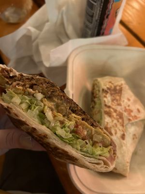 Cheeseburger Crunchwrap   at Toasty in Bend