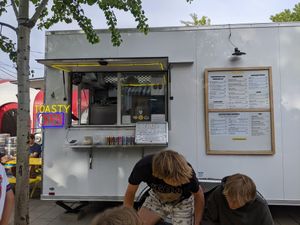 Truck front at Toasty in Bend