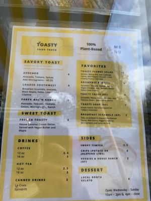 VEGAN! at Toasty in Bend