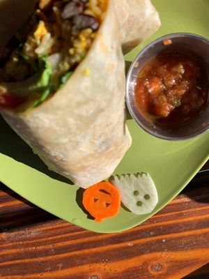 The Best Breakfast Burrito 🌱💙 at Toasty in Bend