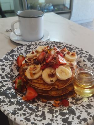 Pancakes! at Kinatia in Los Mochis