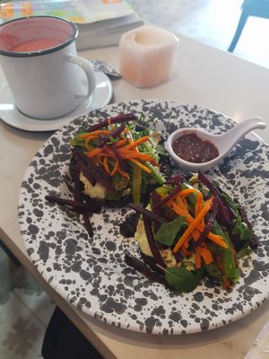 Veggie Portobello mushrooms! at Kinatia in Los Mochis