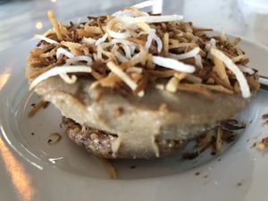 Chai cheesecake at Kinatia in Los Mochis