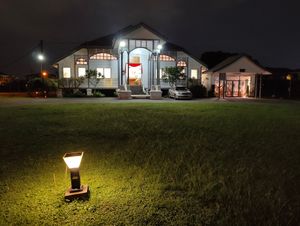 restaurant exterior with big grass compound  at Seed in Ipoh
