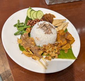 Nasi lemak  at Seed in Ipoh