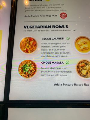 Bowls   at Tikka Shack in Lubbock