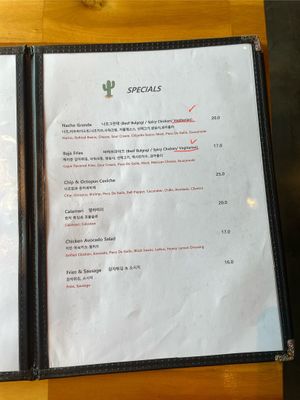  #Veganuary at Macho Grill in Jeju