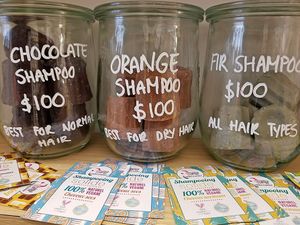 Bulk Shampoo at Live Zero Bulk Foods in Hong Kong Island