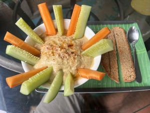 Hummus   at Coco Loco in Anda