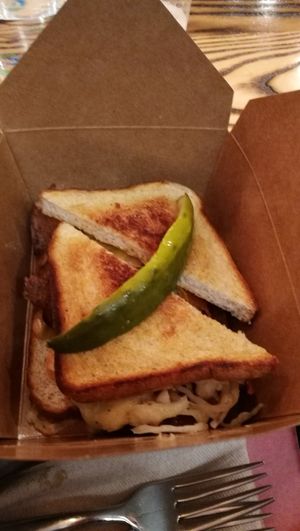 Reuben sandwich at BeetBox in Vancouver