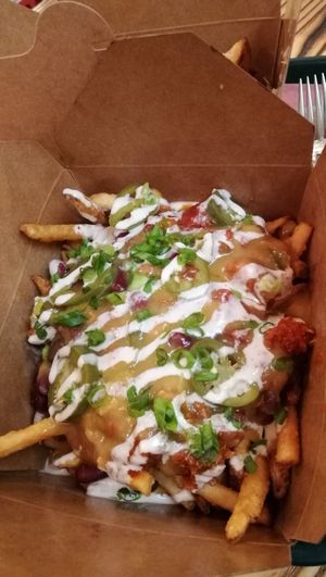 Chilli cheese fries at BeetBox in Vancouver