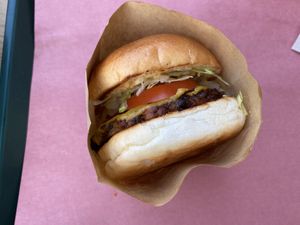 Burger  at BeetBox in Vancouver