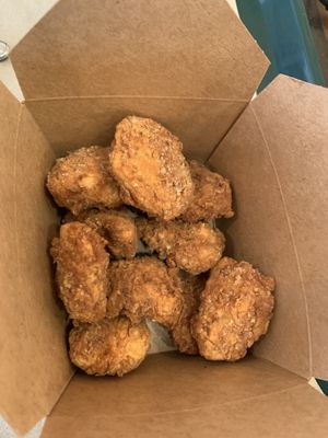 Chick-in nuggets  at BeetBox in Vancouver