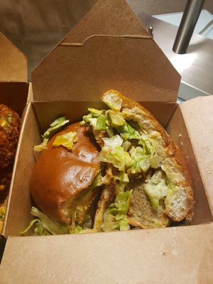 Chick-un Sandwich at BeetBox in Vancouver